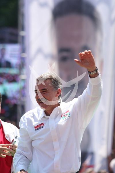 Roberto Madrazo en cierre de campaña