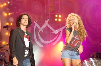 Paulina y Coti en MTV Málaga