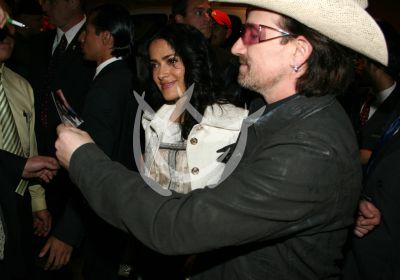 Salma y Bono en Mx