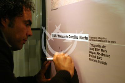 Alejandro Gonzélez Iñárritu en Madrid