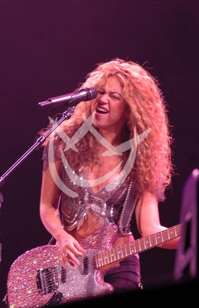Shakira en el Zócalo