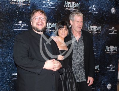Del Toro, Selma Blair y Ron Perlman