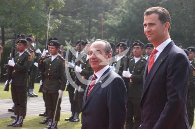 Príncipes de Asturias apoyan a México