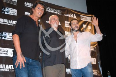 Peter Gabriel y Diego Luna