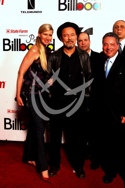  Rubén Blades y su esposa