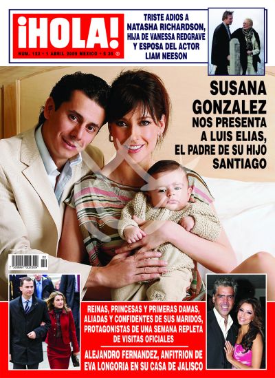 Susana y familia en Hola!