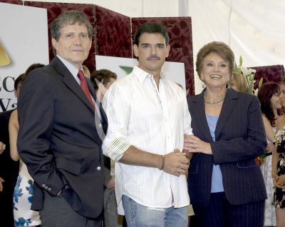 Héctor, José Angel y Saby