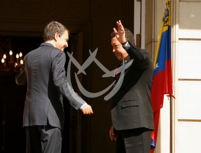 Zapatero y Chávez