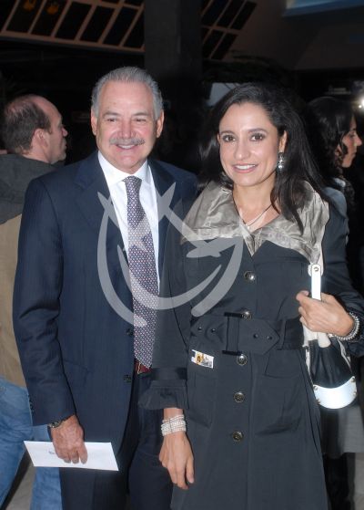 Raúl Salinas y Cecilia Martinez