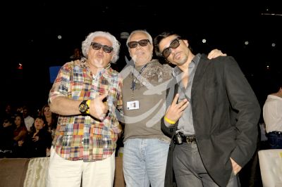 Marco Flavio, Luis y Sergio en 3D