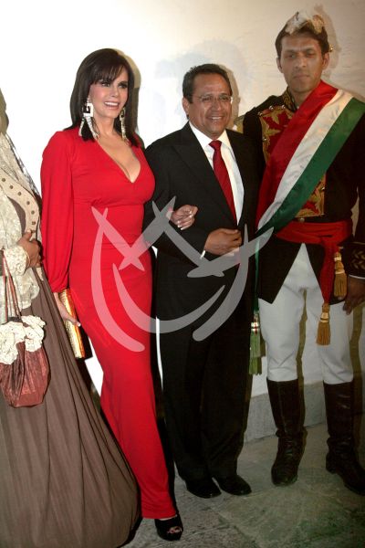 Lucía Méndez y el Gobernador