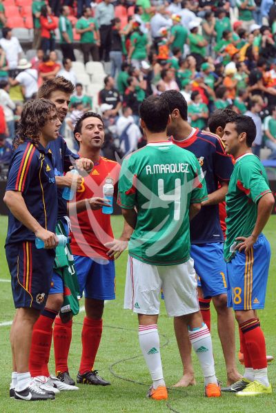 Mexico vs España, empate