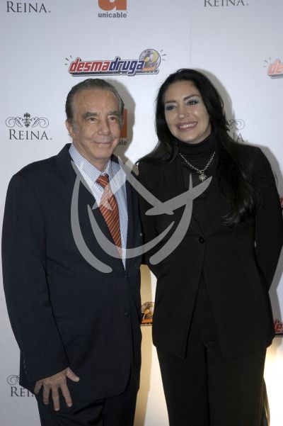 Mauricio Herrera y su mujer