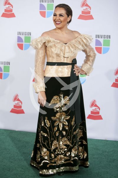 Aída Cuevas en Latin Grammy