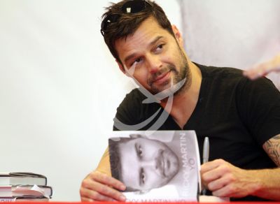 Ricky Martin en casa