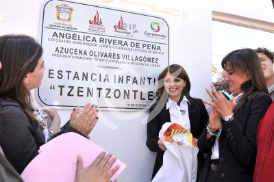 Angélica Rivera ¡por la niñez!