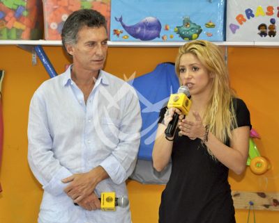 Shakira por los niños argentinos