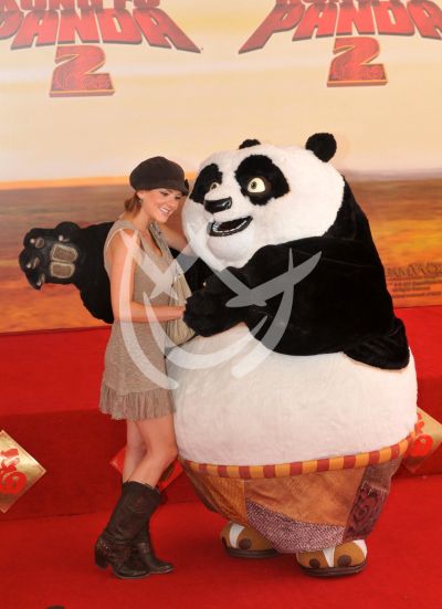 Zoraida Gómez y el Panda