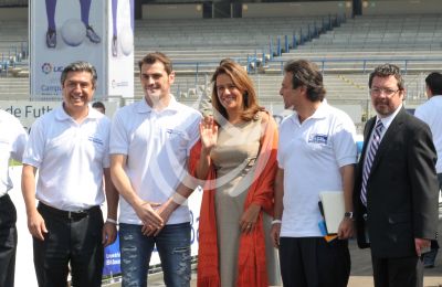 Margarita Zavala con Casillas