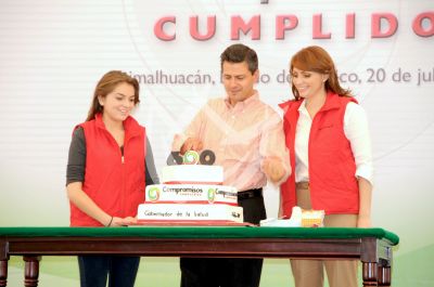 Angélica celebra a su esposo