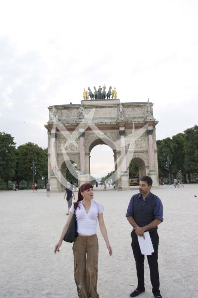 Andrea y Mauricio en París