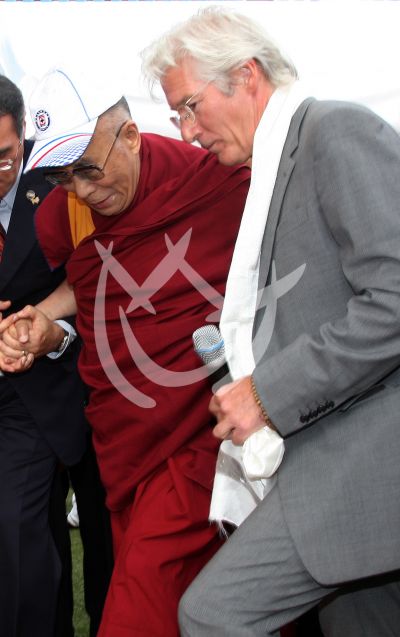 Richard Gere y el Dalai Lama