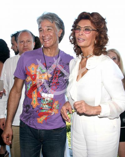 Fernando Allende y Sofía Loren
