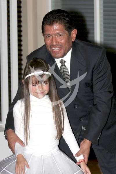 Juan Osorio e hija