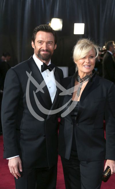 Hugh Jackman y su esposa