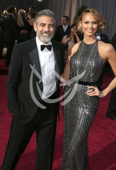 George Clooney y Stacey Keibler