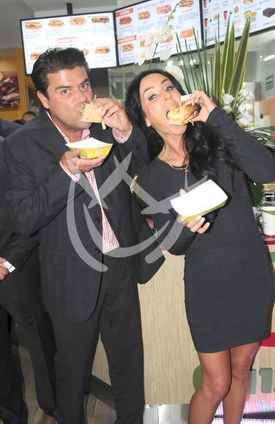 El Burro e Inés ¡sandwich!