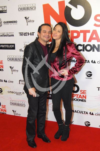 Freddy Ortega y Mariana Zamorano