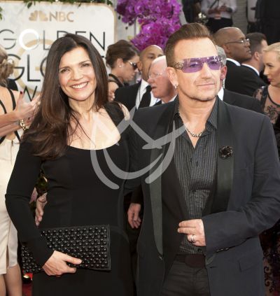 Bono en los Globoos de Oro 2014