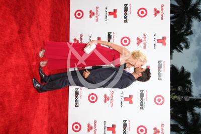 David Chocarro y esposa en Billboard