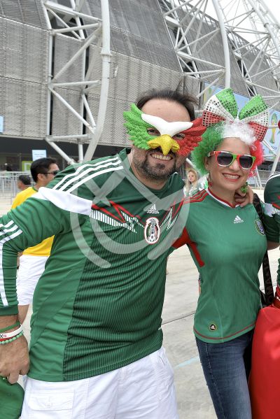 México vs Brasil 2014