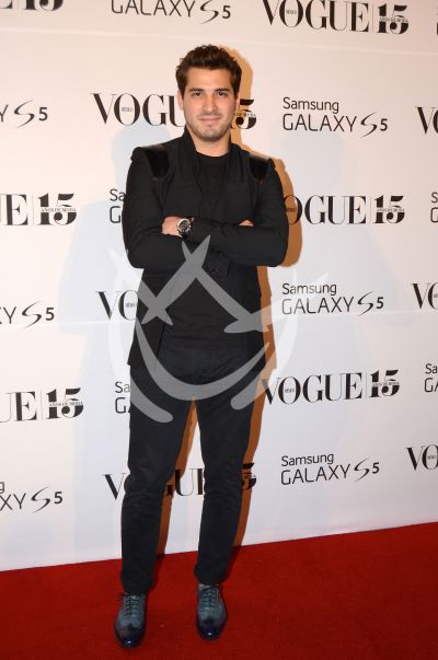 Julio Ramírez con Vogue