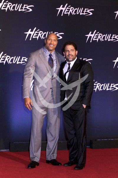 Dwayne y Brett con Hércules