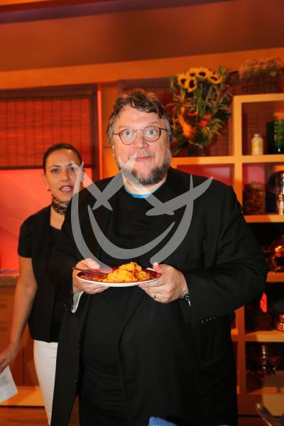Guillermo del Toro y Cristina en DA