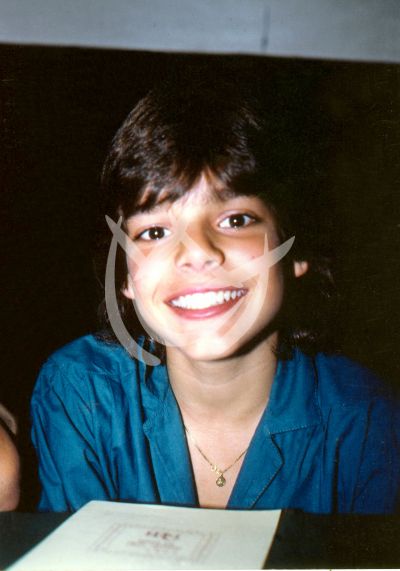 Ricky Martin a los 13 años