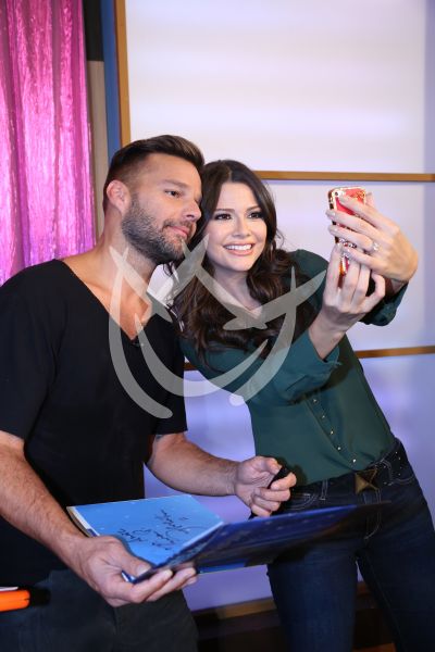 Ricky y Ana Patricia ¡selfie! 