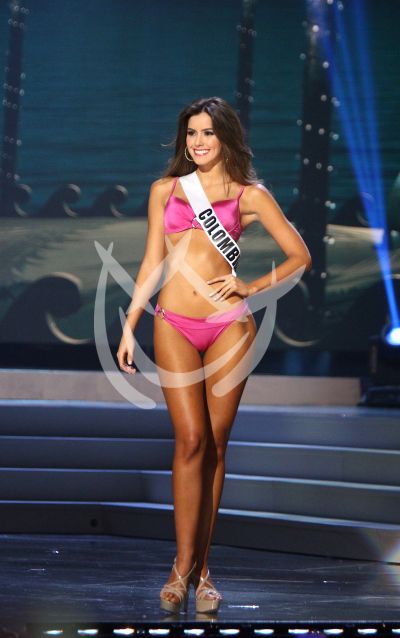 Miss Colombia en bikini
