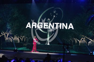 Miss Argentina de gala