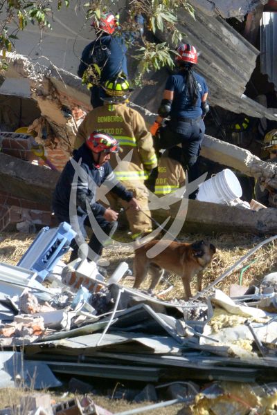 Explosión en Cuajimalpa Mx