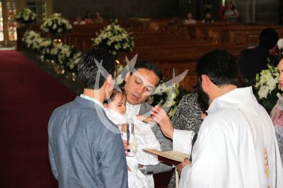Cristian bautiza a Rafa