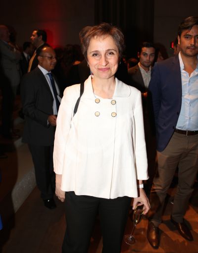 Carmen Aristegui con CNN