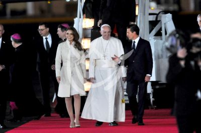 Gaviota y Peña con el Papa