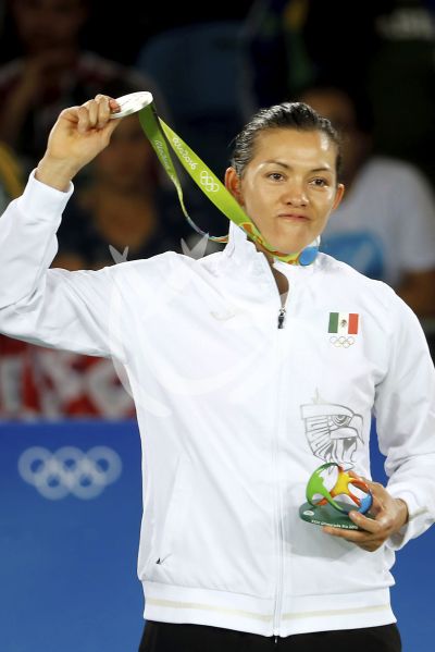 María del Rosario Espinoza, plata en Taekwondo