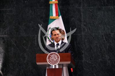 Peña Nieto recibe a Trump