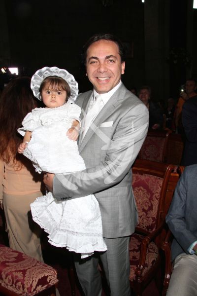 Cristian Castro e hija