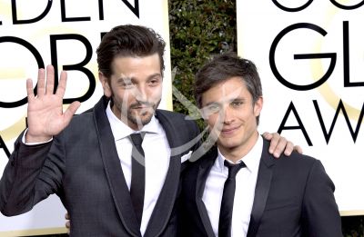 Diego y Gael en Golden Globe